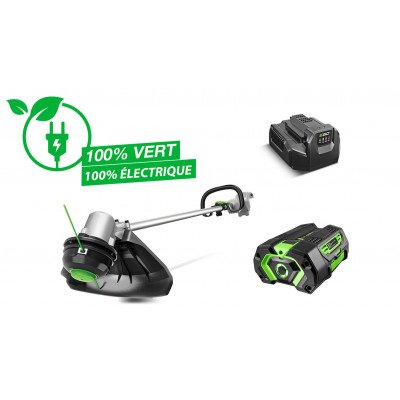 PACK Coupe-Bordures à Batterie EGO ST1301E-S avec chargeur et batterie 2,5Ah